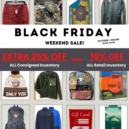 Black Friday Weekend Sale!