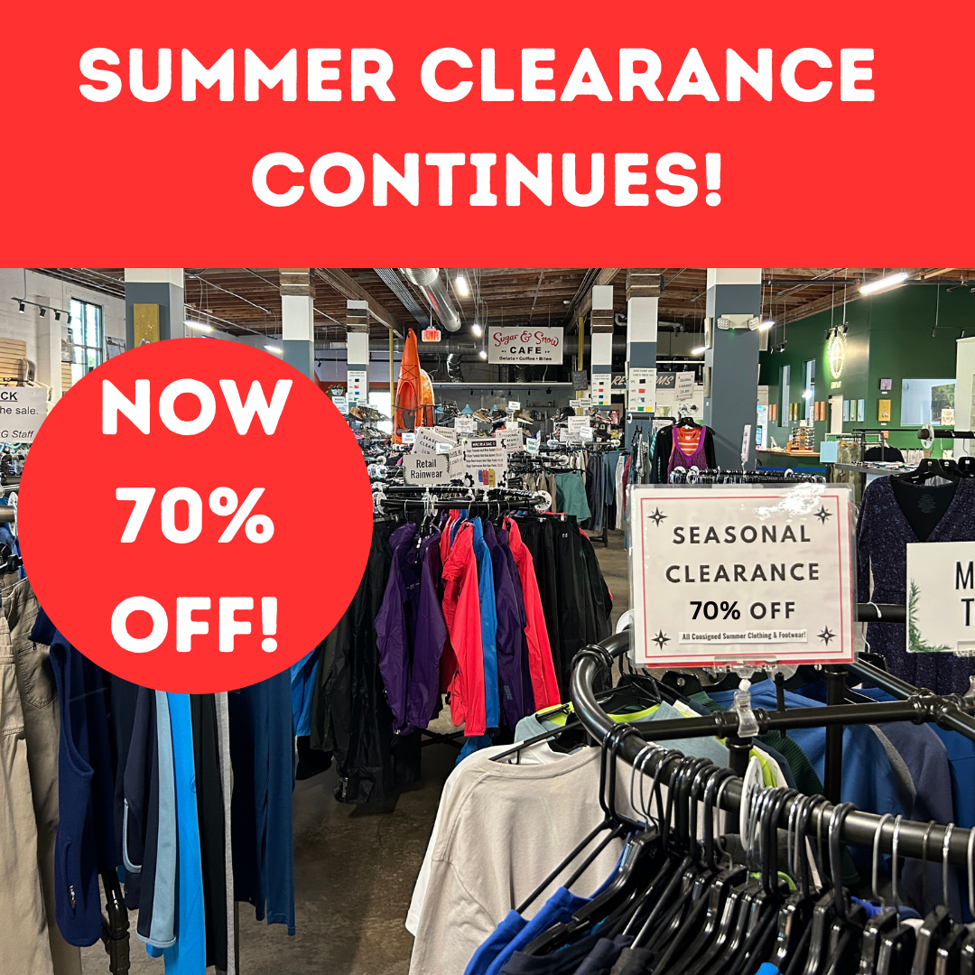 Summer Clearance is Now 70 OFF Second Gear WNC