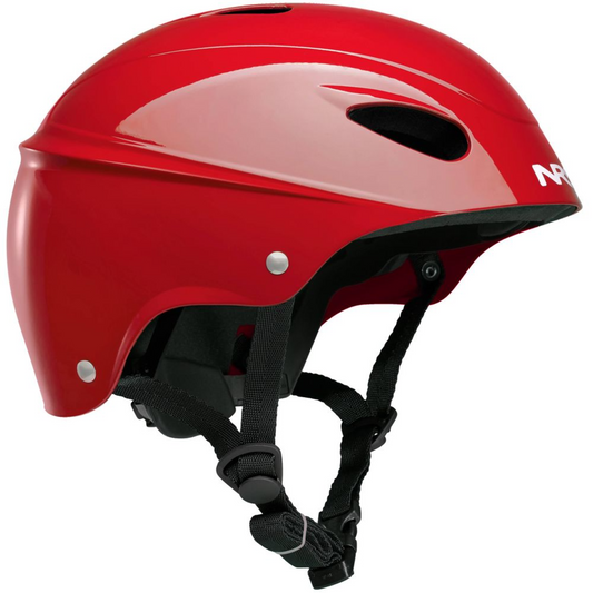 NRS Havoc Livery Paddling Helmet, Red