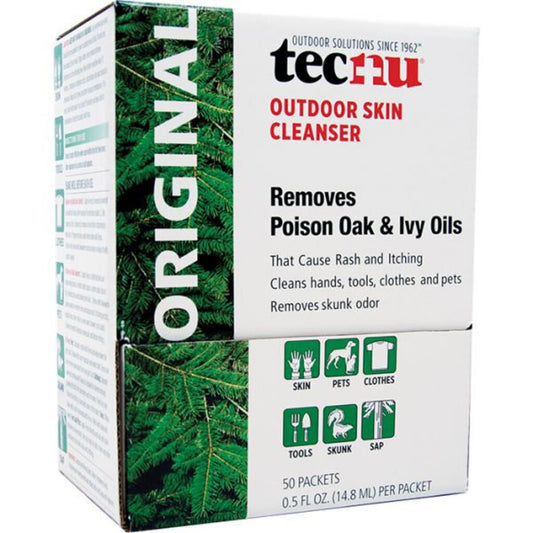 Tecnu Outdoor Skin Cleaner, Poison Ivy/Oak Oils, Singles