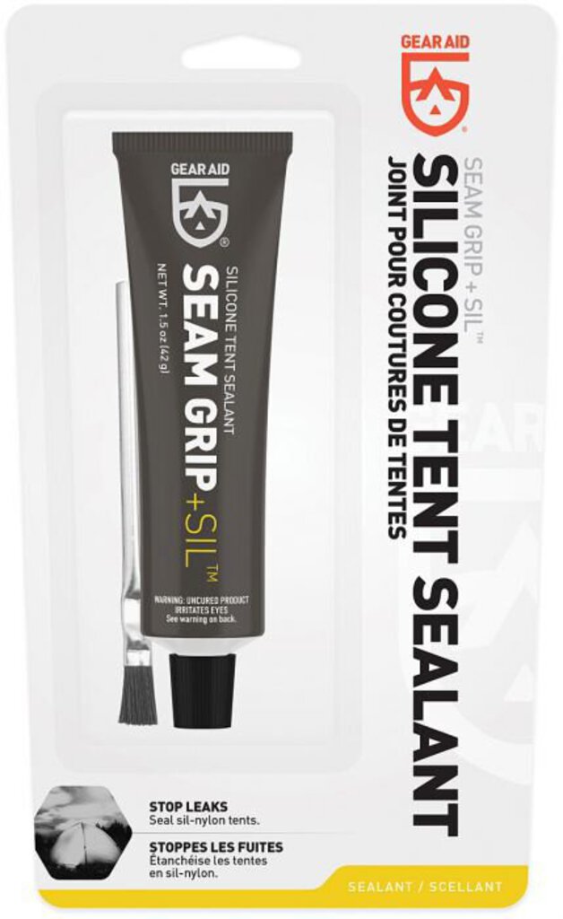 Gear Aid Seam Grip +Sil Silicone Tent Sealant, 1.5oz