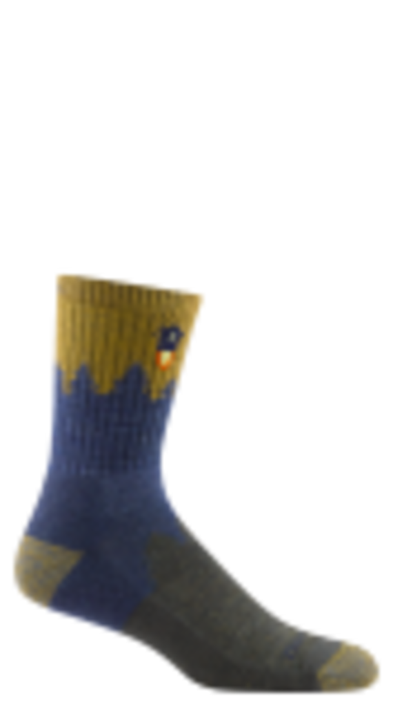 Darn Tough Men's Number 2 Micro Crew Midweight Hiking Sock