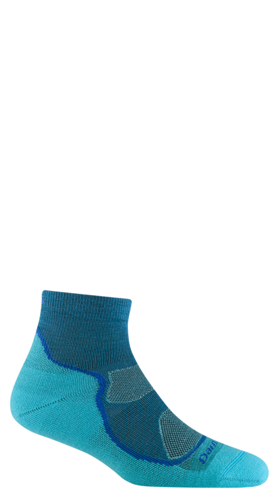 Darn Tough Light Hiker 1/4 Lightweight w/ Cushion Hike Sock, Cosmic Purple / Style 1987