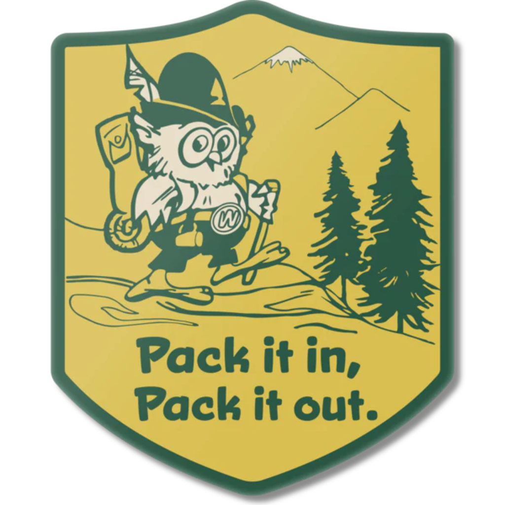 The Landmark Project Magnet, Pack It Out Owl