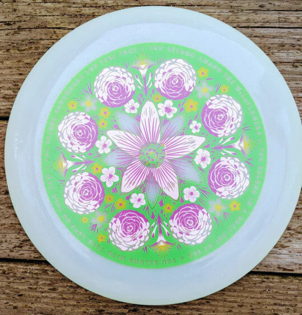 Funn & Frolic Wildflowers Frisbee, 175g (Glow)