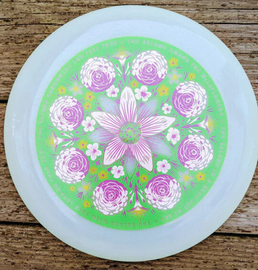 Funn & Frolic Wildflowers Frisbee, 175g (Glow)