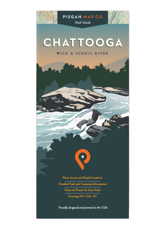Pisgah Map Company Chattooga Map