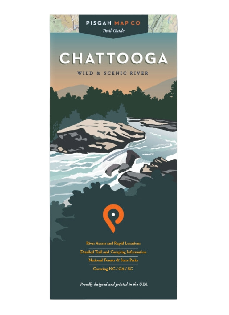 Pisgah Map Company Chattooga Map