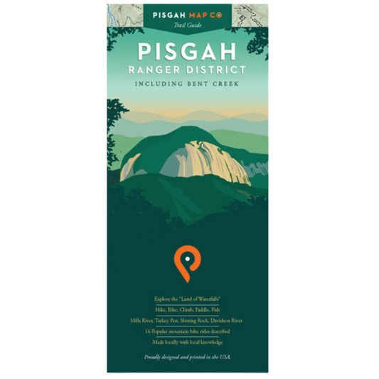 Pisgah Map Company Pisgah Ranger District Map