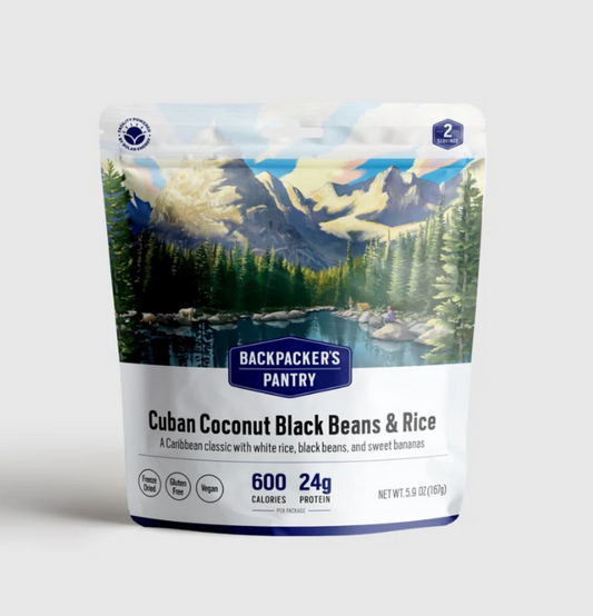 Backpacker's Pantry Cuban Coconut Black Beans and Rice
