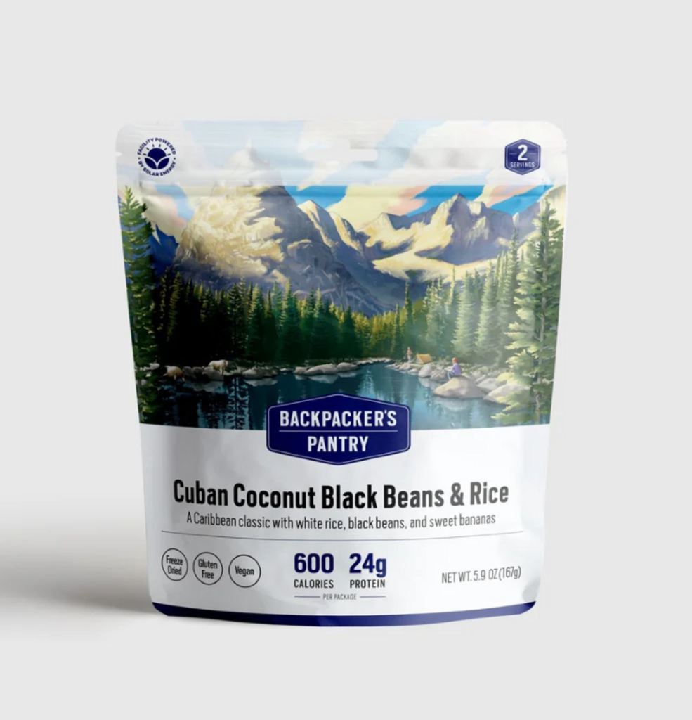 Backpacker's Pantry Cuban Coconut Black Beans and Rice
