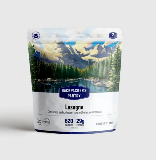 Backpacker's Pantry Lasagna, 2 Servings, (V)
