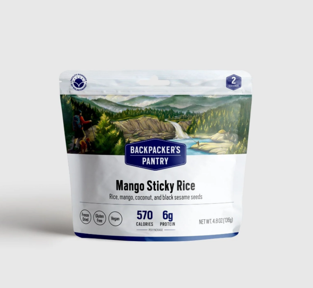 Backpacker's Mango Sticky Rice, 2 Servings