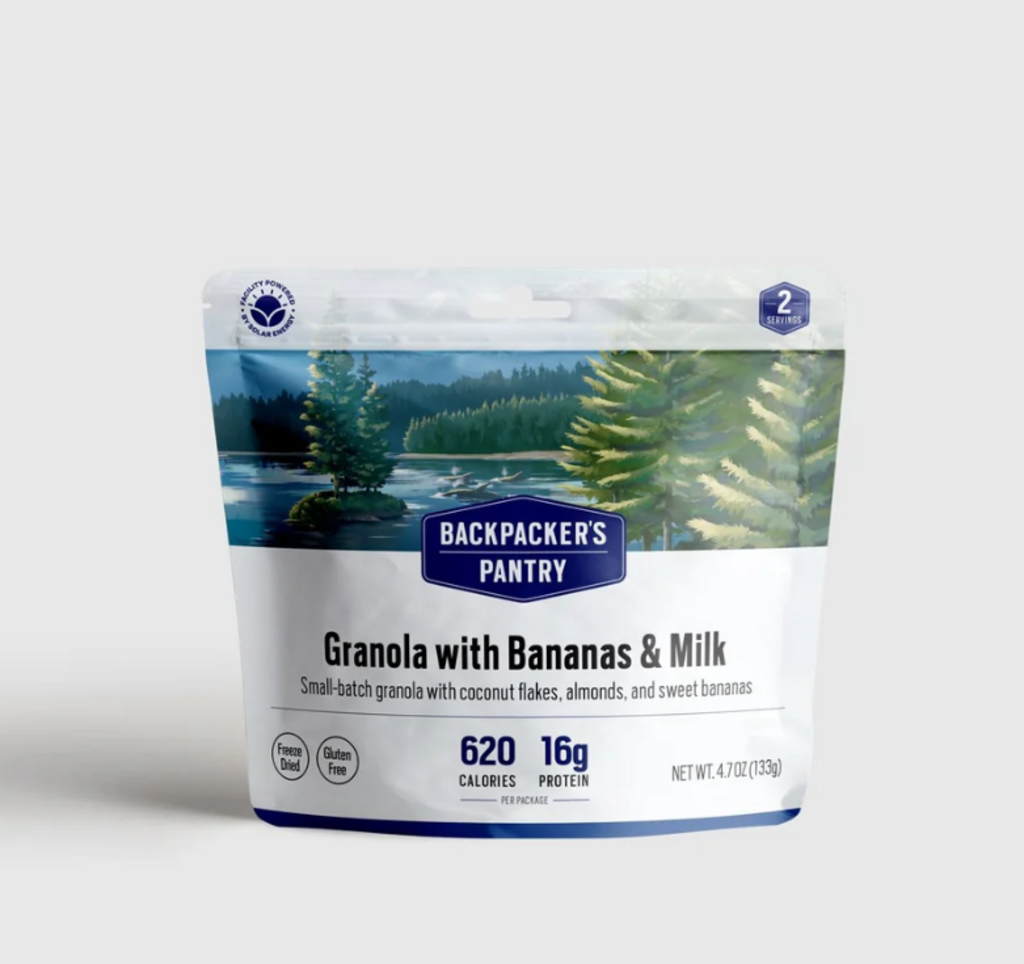 Backpackers Pantry Granola w/ Bananas & Milk