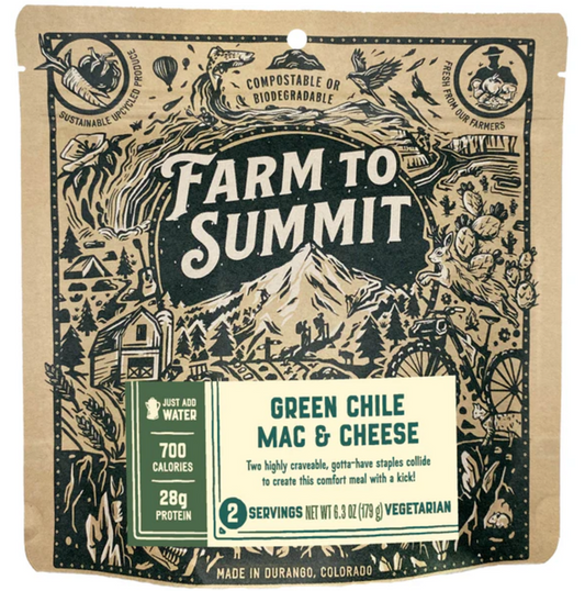 Farm To Summit Green Chile Mac and Cheese