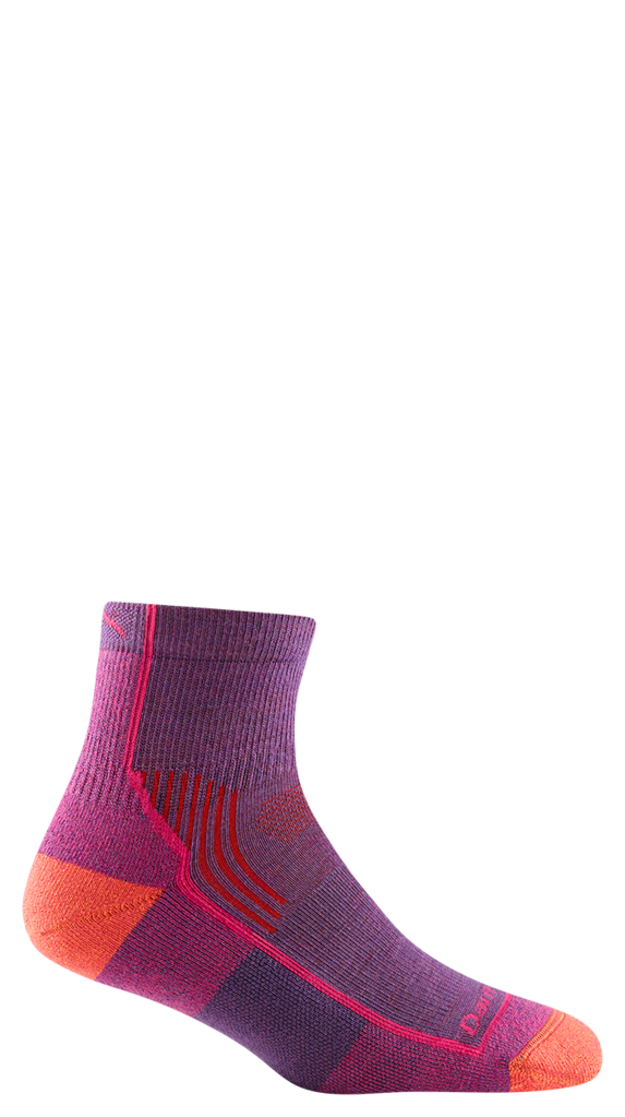 Darn Tough Women's Hiker Quarter Midweight w/ Cushion Hiking Sock