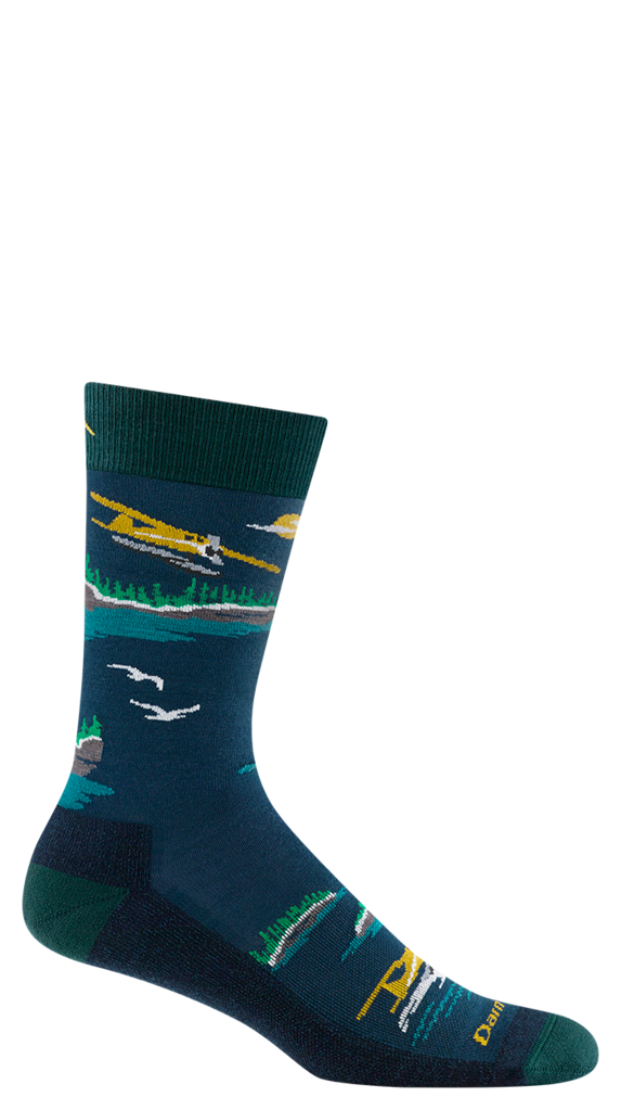 Darn Tough Float Boat Crew Lightweight w/ Cushion Lifestyle Sock