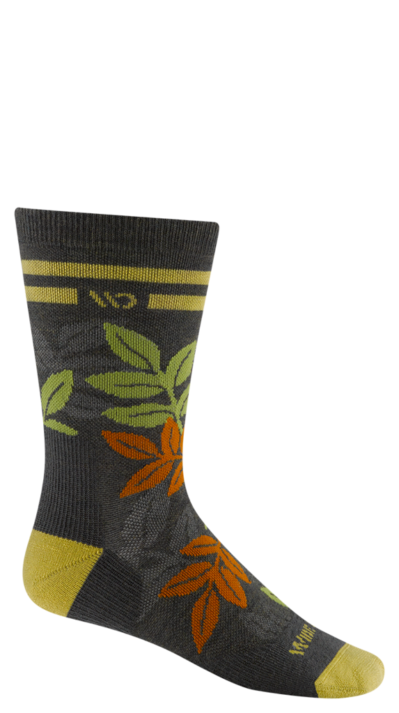 Wide Open Men's Island Time Midweight Crew Sock