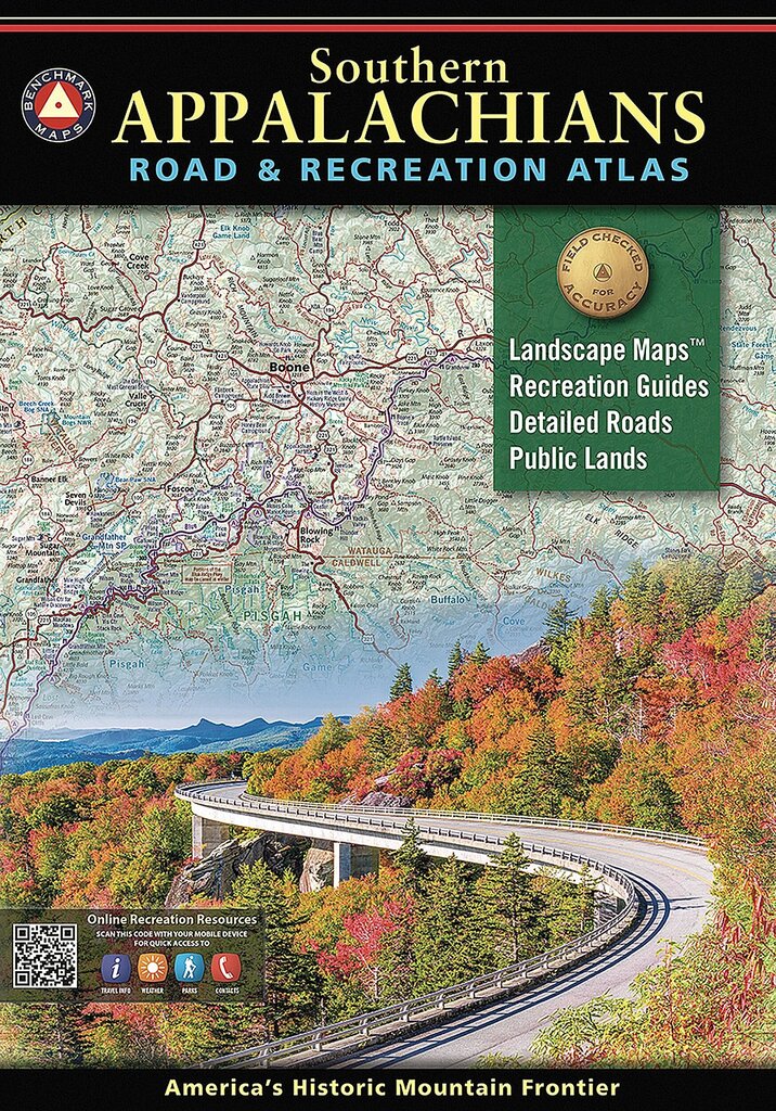 Southern Appalachians Road & Recreation Atlas, 2nd Edition