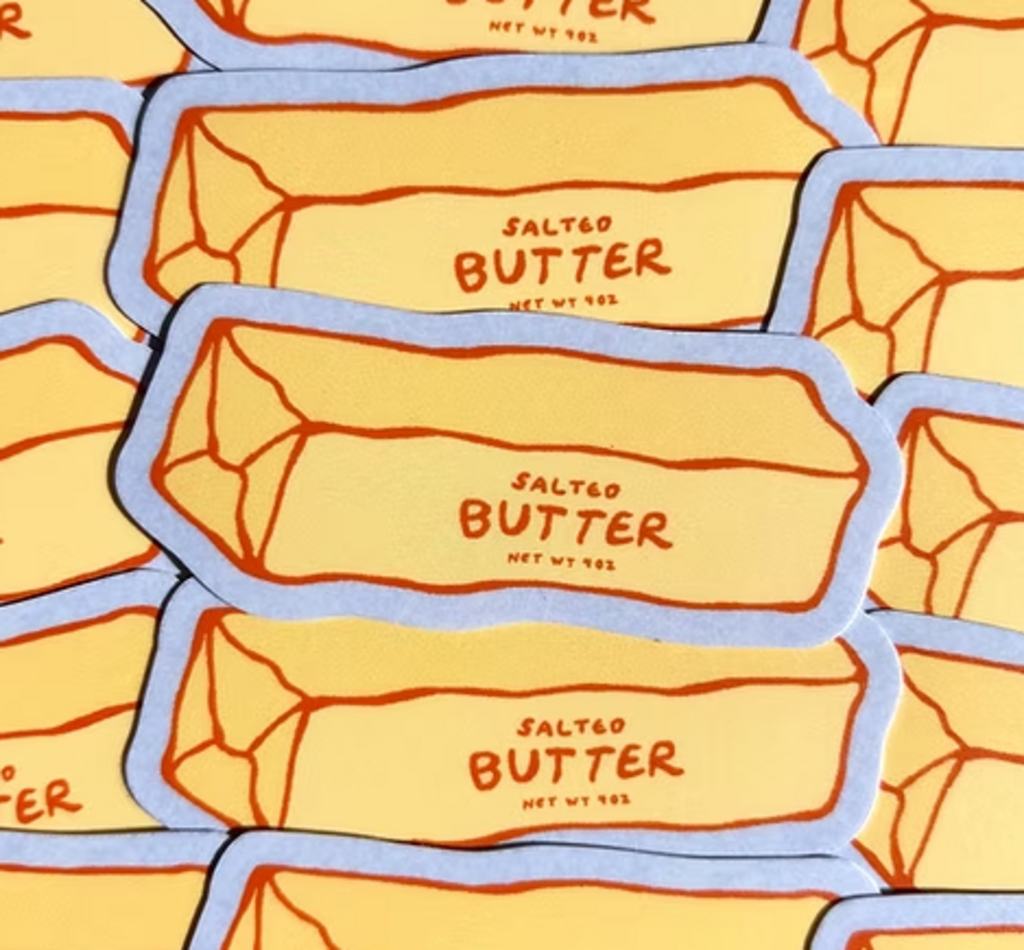 Cailey Goodway Salted Butter Sticker