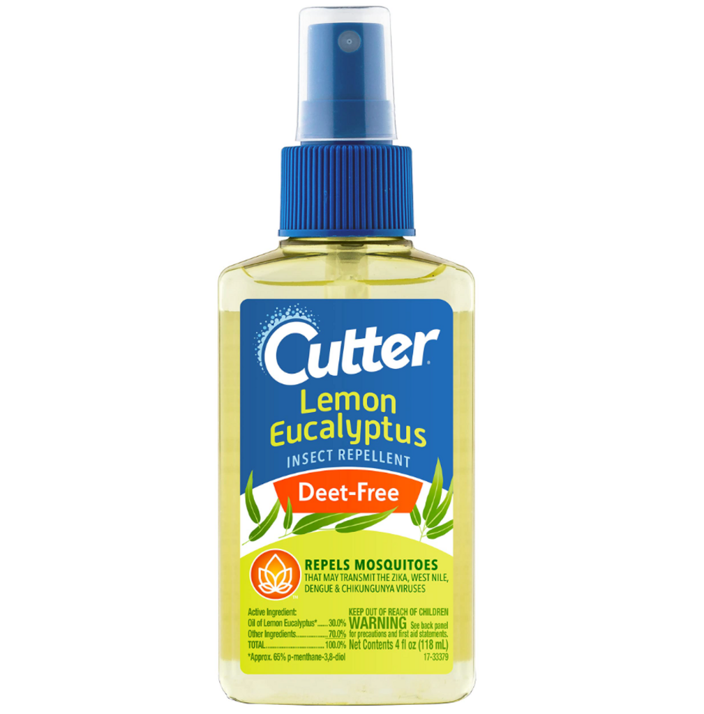 Cutter Lemon Eucalyptus Insect Repellent, Deet Free, 4oz