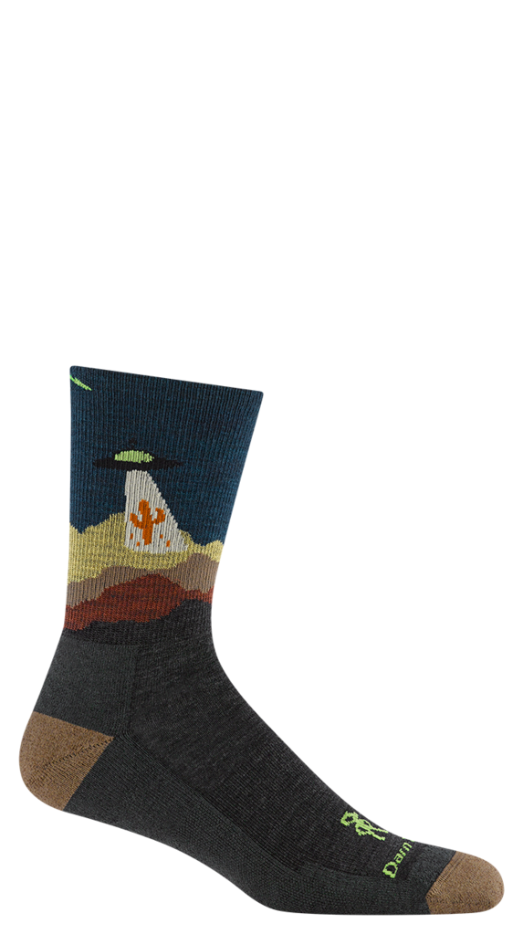 Darn Tough Men's Spaced Out Micro Crew Lightweight w/ Cushion Hike Socks