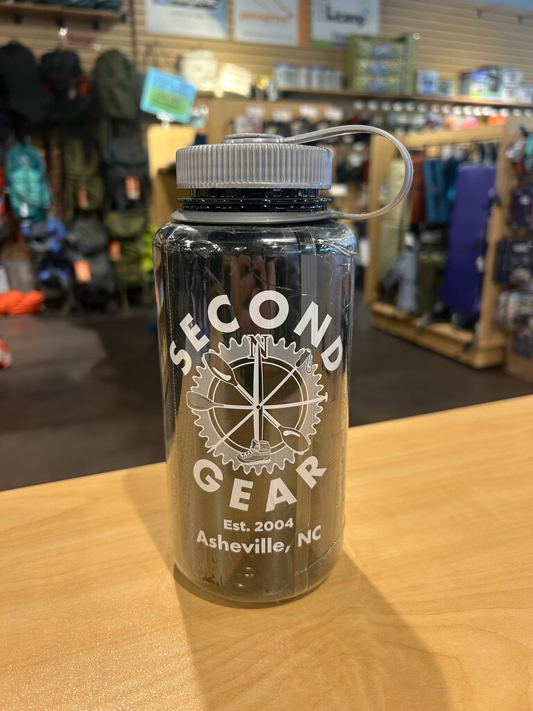 Second Gear Nalgene, Wide Mouth, Jade/Platinum