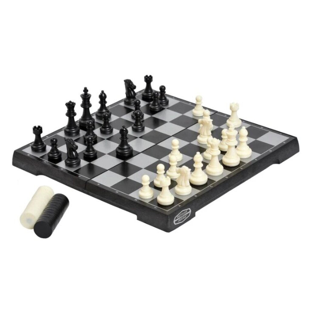 Outside Inside Basecamp Magnetic Chess & Checkers