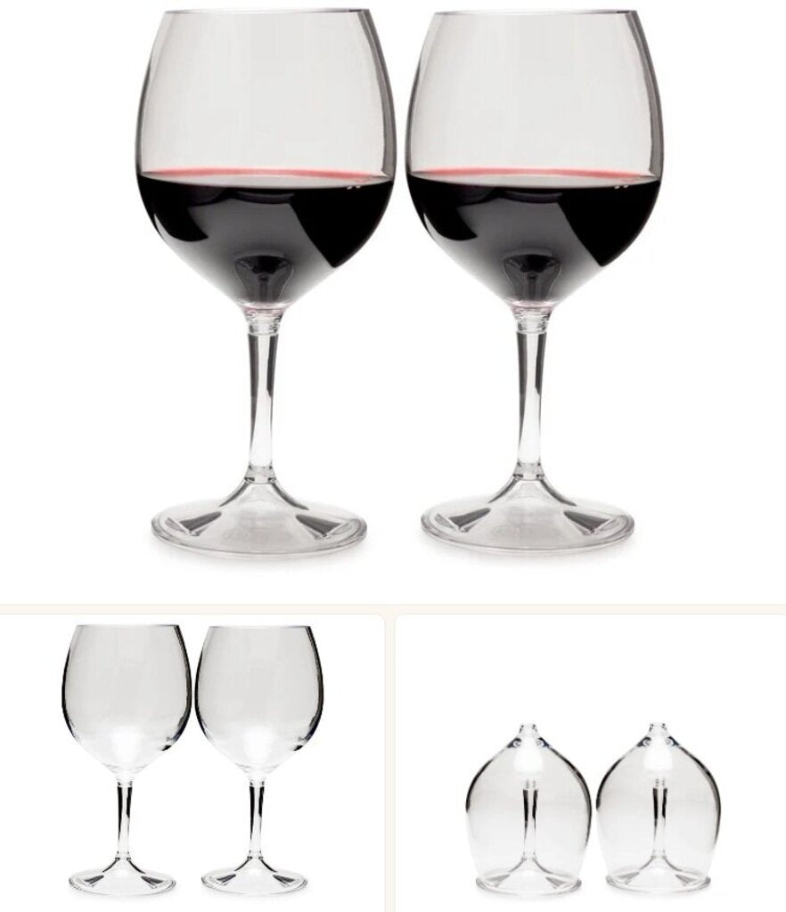 GSI Shatterproof Nesting Wine Glass Set