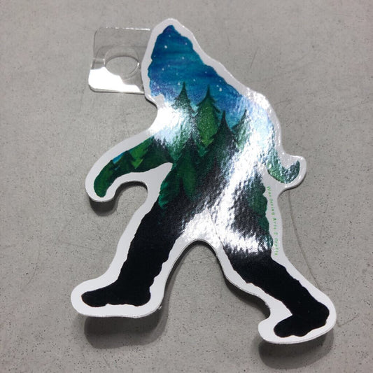 Wandering Arts "Bigfoot" Sticker