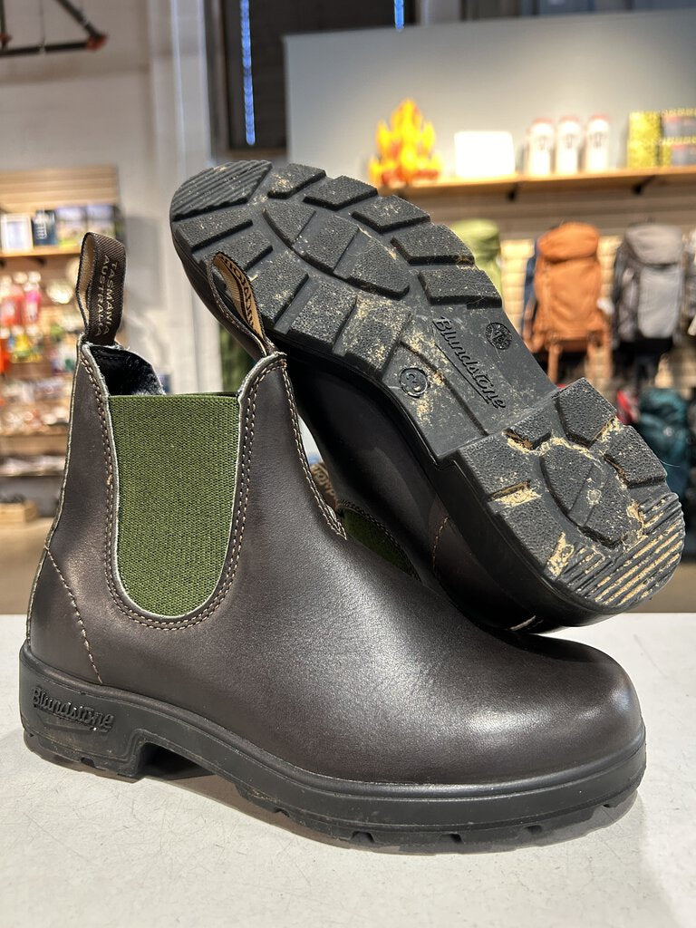 Blundstone Boots, Brown/Green, Women's 6