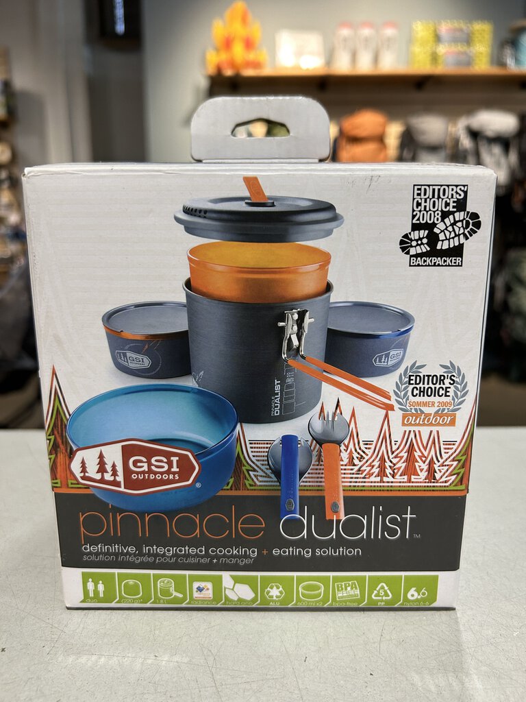 GSI Pinnacle Dualist Camp Cook set, Boxed, OS – Second Gear WNC