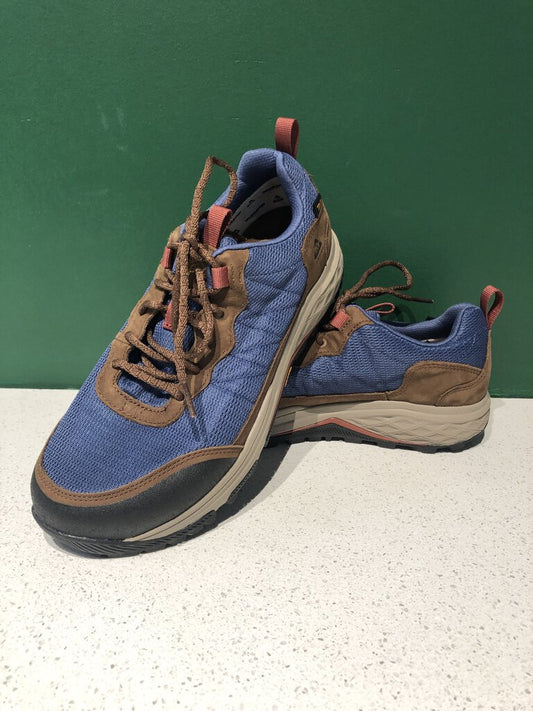 Teva Ridgeview Waterproof Hiking Shoes, Blue/Brown, Women's 11