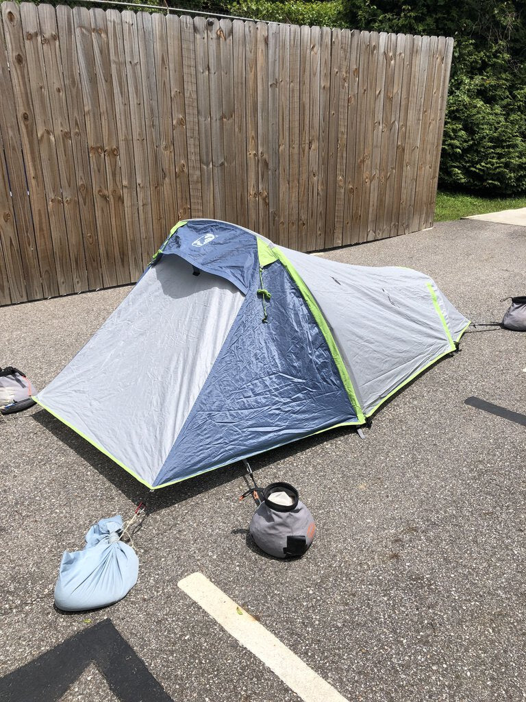 Gander Mountain Guide Series Performance Backpacking 2 person tent, Grey/Green