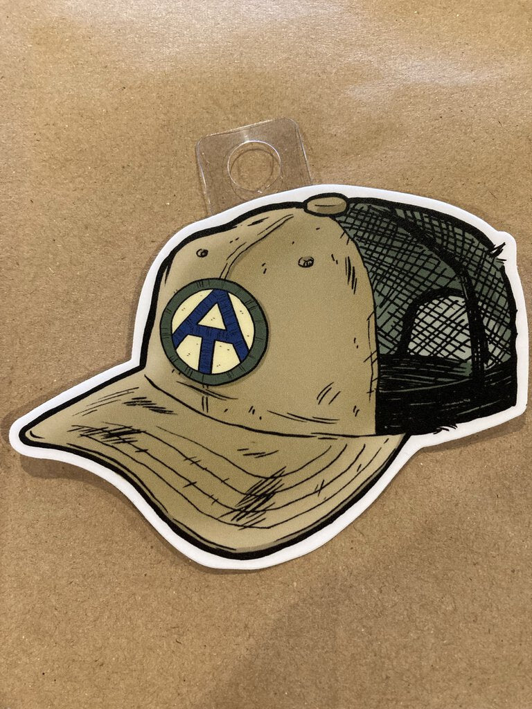AT Cap Sticker