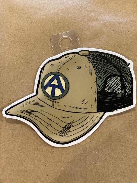 AT Cap Sticker