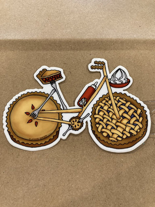 Annie Riker Piecycle Sticker