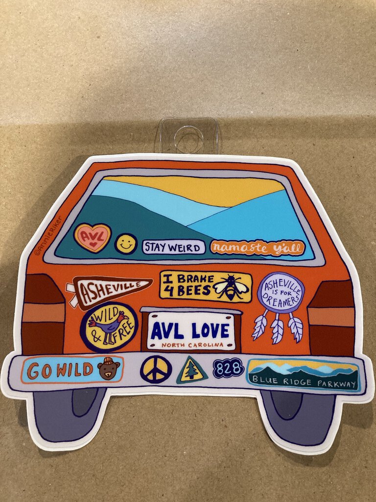 Annie Riker AVL Bumper Sticker