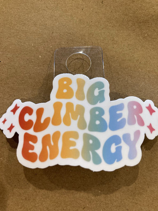 The Holler Hippie Big Climber Energy Sticker
