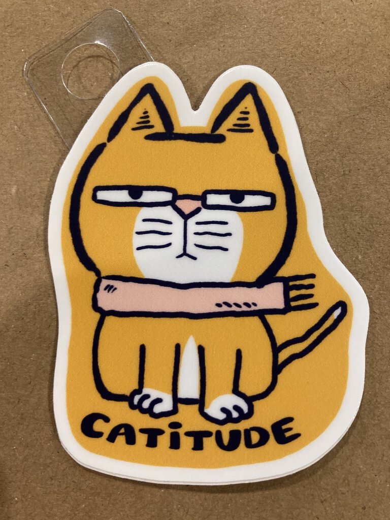 Catitude Sticker