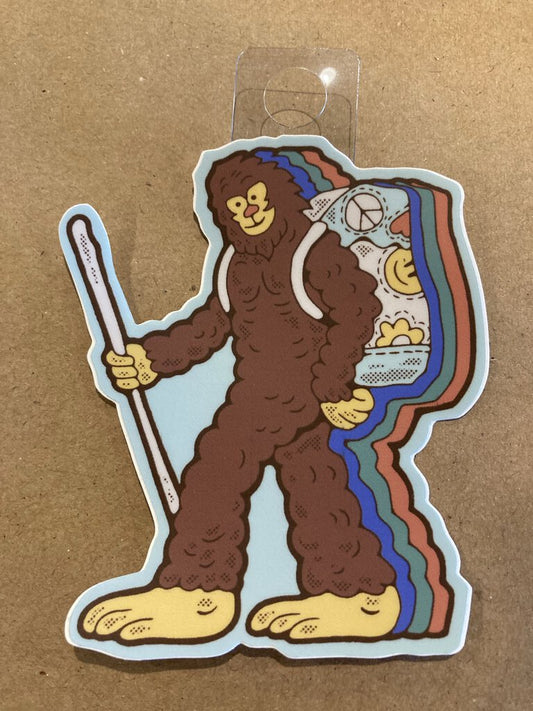 Menottees Retro Hiking Bigfoot