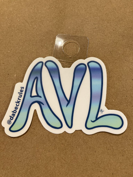 Andrew Beck Designs AVL Sticker