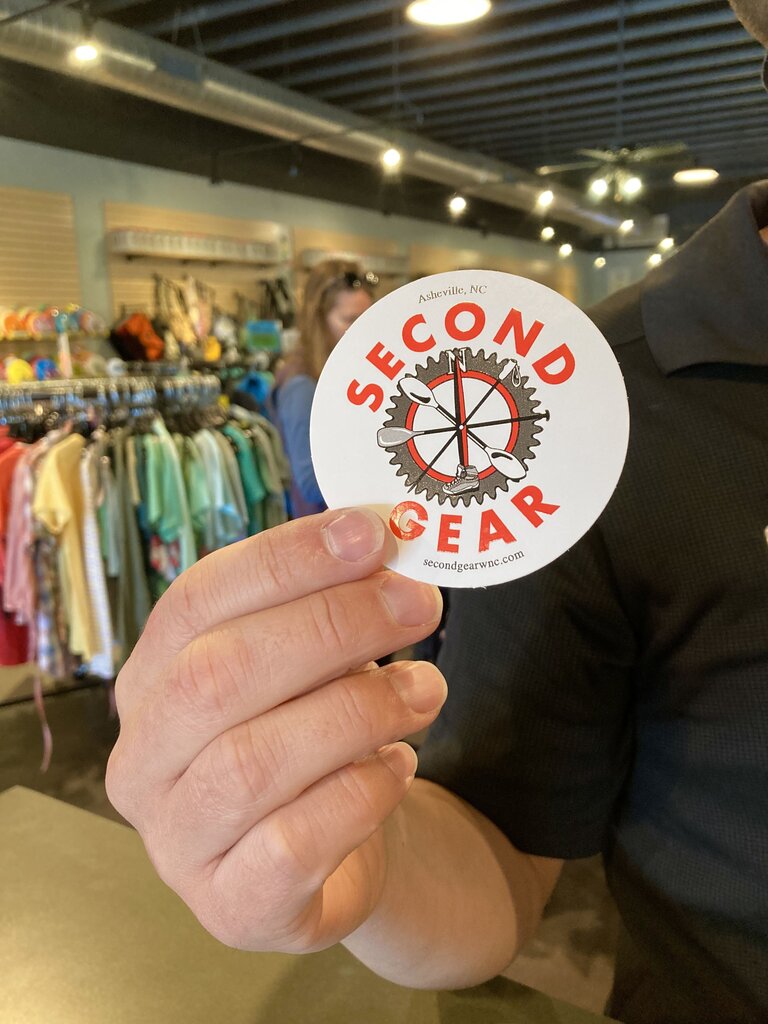 Second Gear Logo Sticker