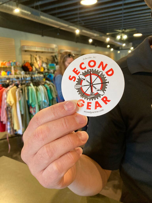 Second Gear Logo Sticker