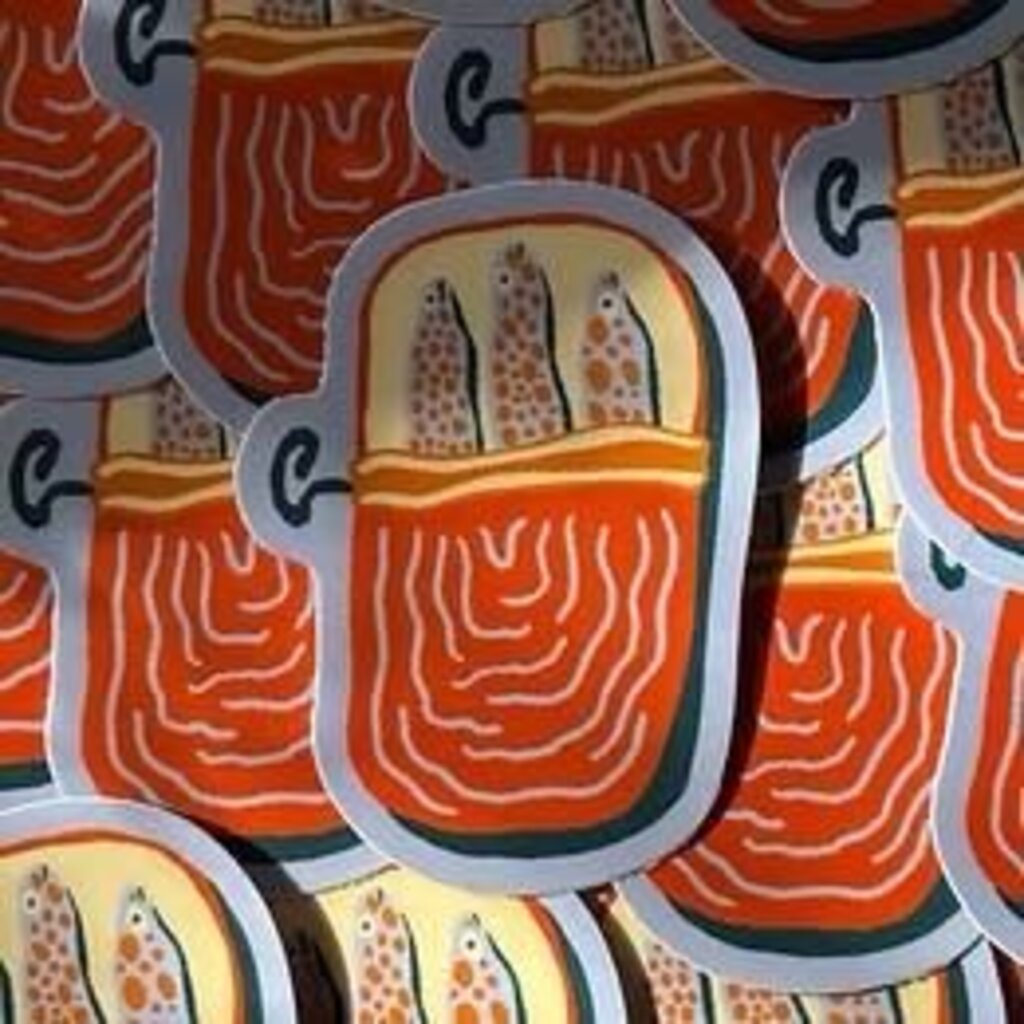 Cailey Goodway Tinned Fish Sticker