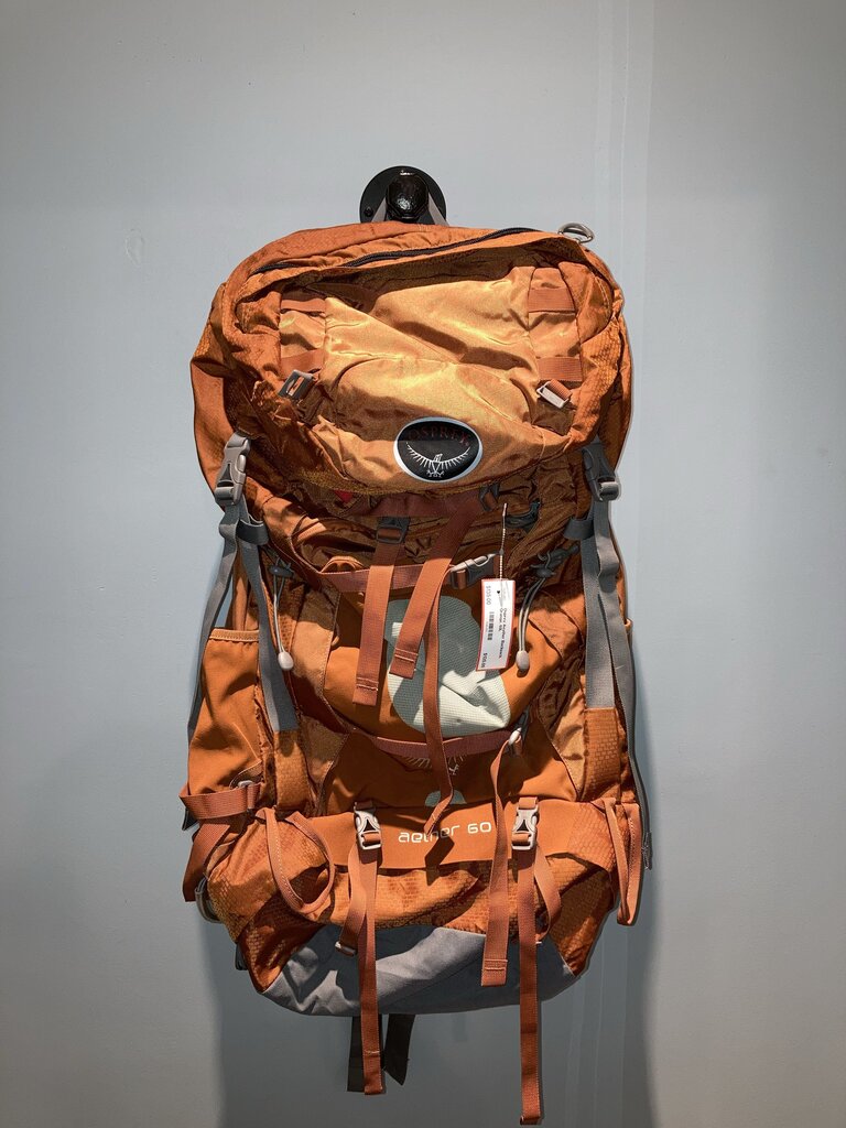 Osprey Aeather Backpack, Orange, 60L