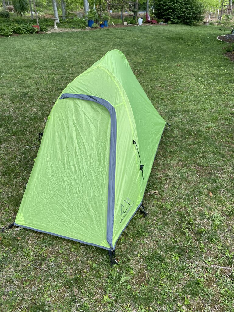 Mountainsummitgear Northwood Series II Backpacking Tent, Yellow, 1P