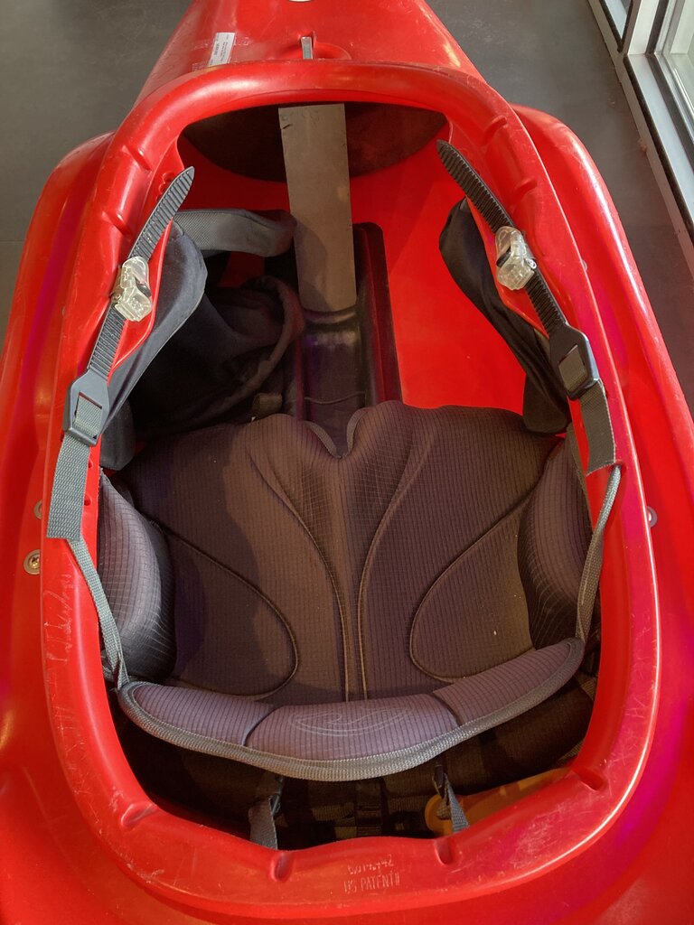 Wave Sport EZG 50 Kayak, Red, Med 130-190#'s