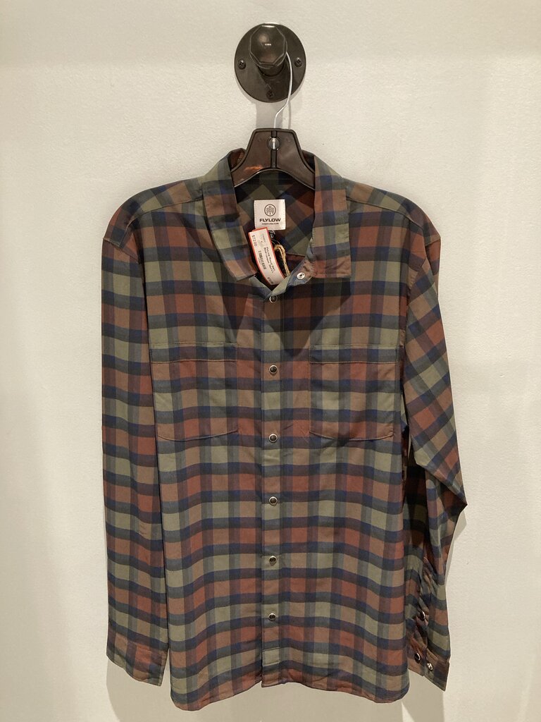FlyLow Royal Shirt, Bear/Jasper, Men's L
