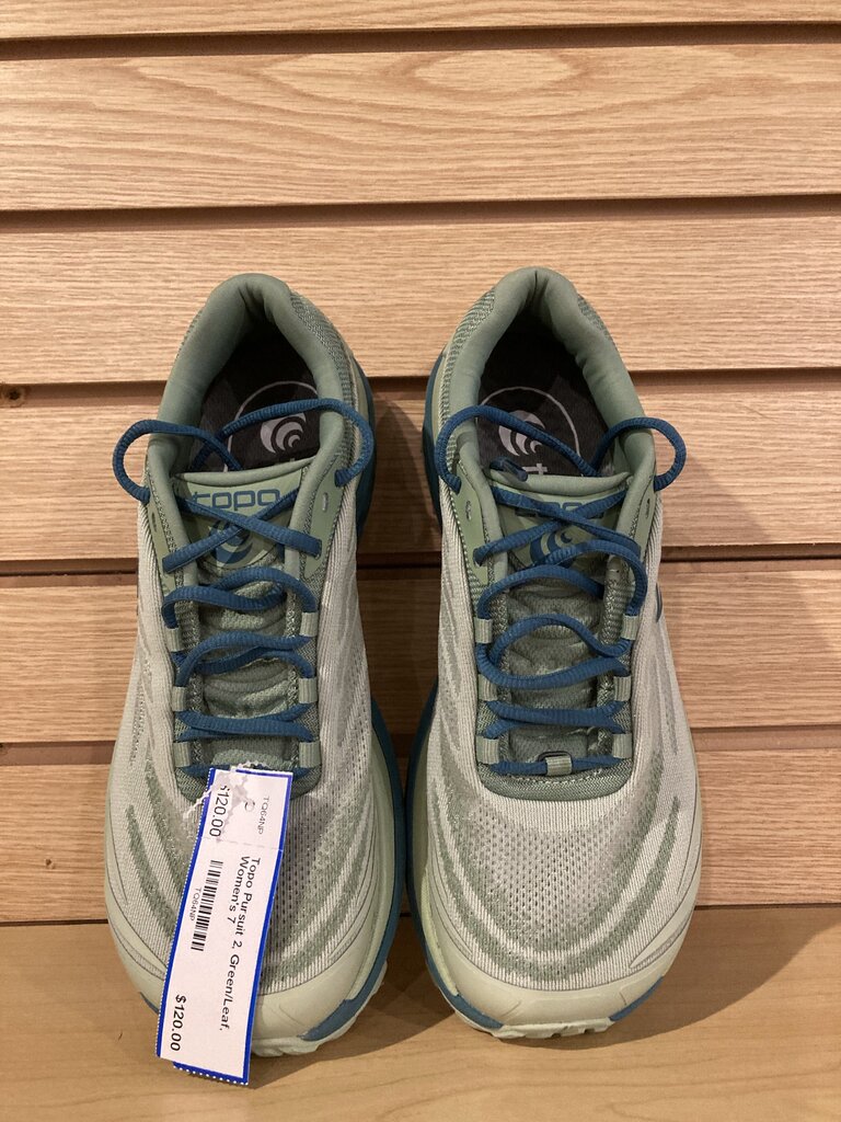 Topo Pursuit 2, Green/Leaf, Women's 7